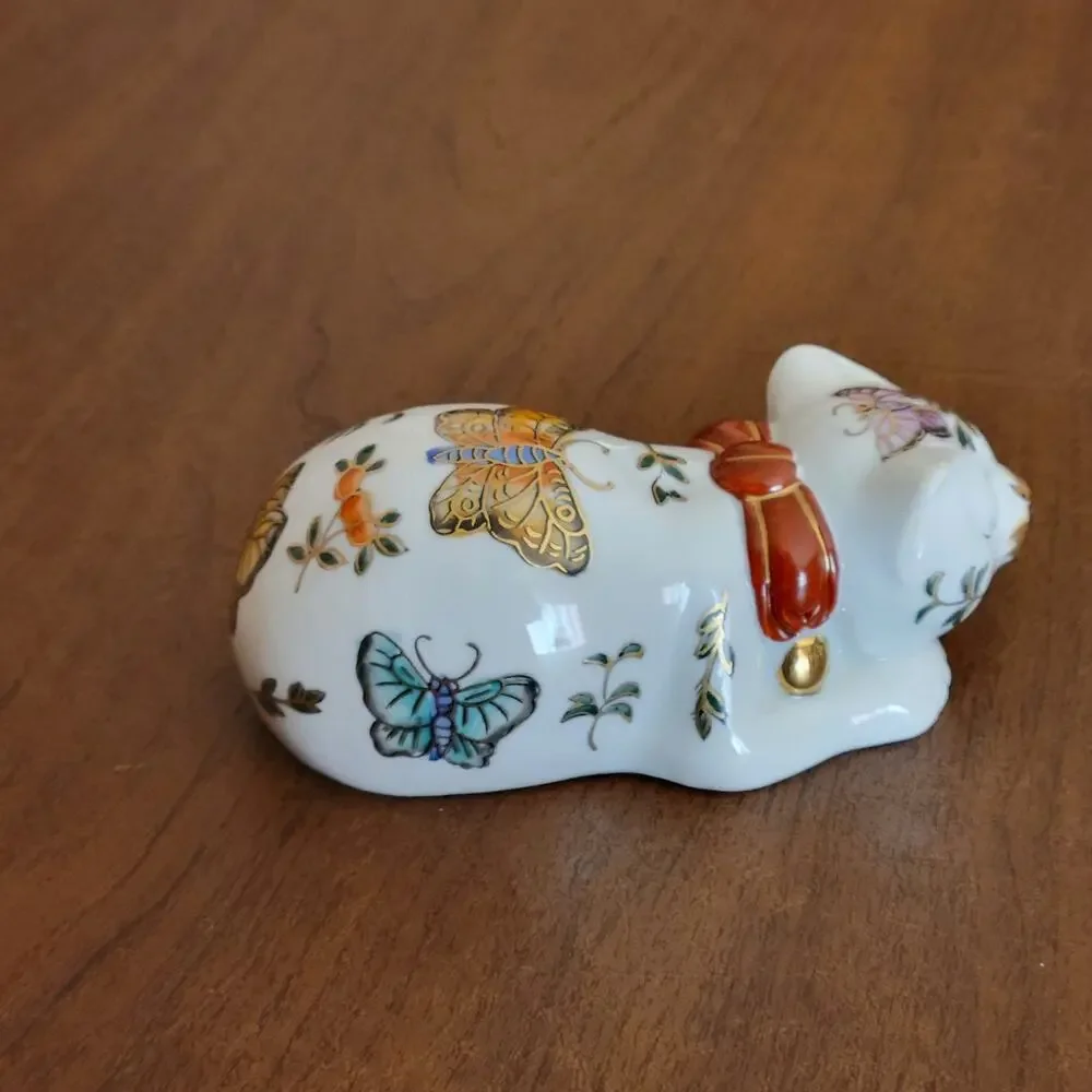 Vintage Takahashi San Francisco Cho Cho sleeping cat figurine